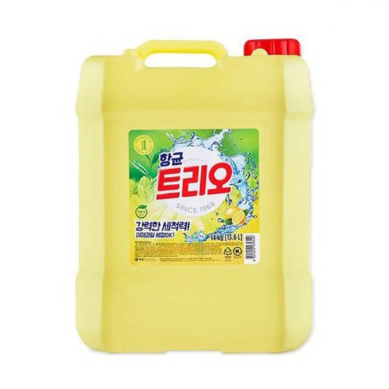 애경 항균 트리오 주방세제 14kg (대용량, 말통) : 마켓홀릭