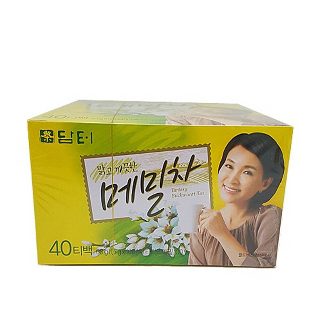 담터 메밀차 40T 목에 몸에 좋은 타타리 매밀 전통 건강 티백차 : 도니오니