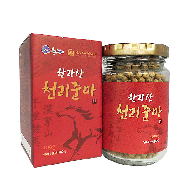 제주도 말뼈환 100g (한라산 천리준마환) : 봉성몰
