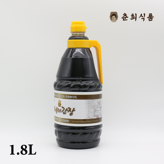 춘희식품 전통 재래식 간장 1.8L : 춘희식품