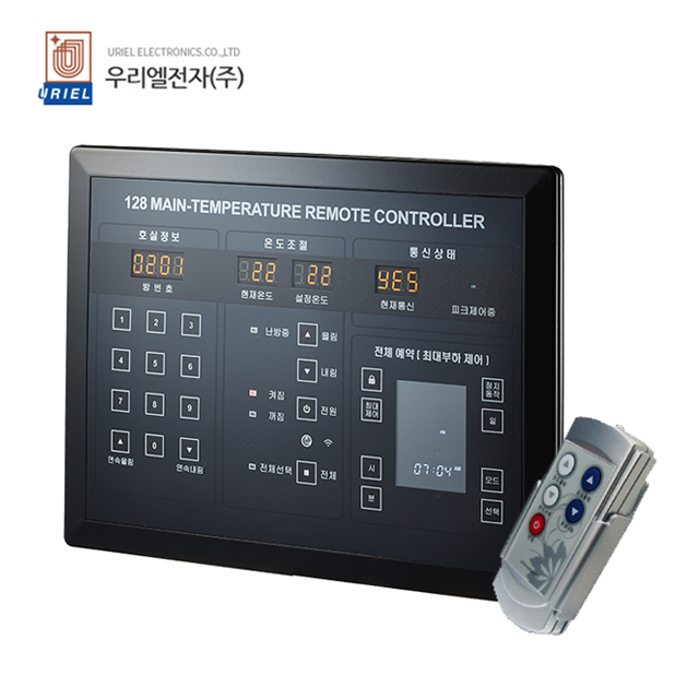 우리엘 통신용 128회로 메인 다회로 온도조절기 (멀티형) : 판넬필름직영점