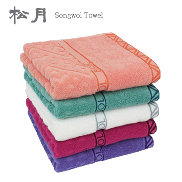 송월 베이직에 스닉 40 송월타월 타올 수건 세면 답례품 판촉물 : 더라이브