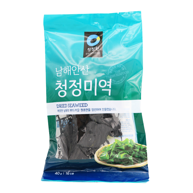 청정원 남해안산 청정미역 40g (16인분) : 플랜 88