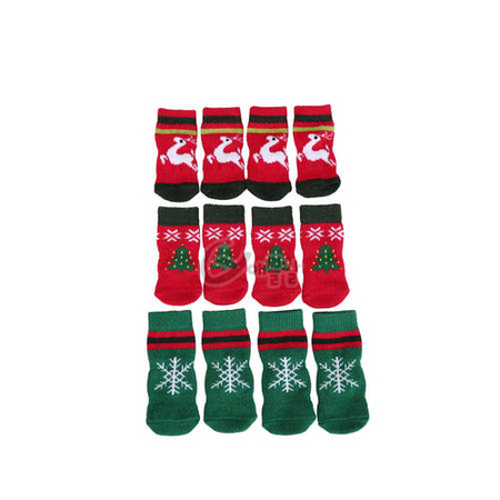 Dog Christmas Socks Small Pet Dog Doggy Shoes Lovely Soft Warm Knitted Socks Clothes/GD-M212616 : 애쁠날 M - 네이버쇼핑