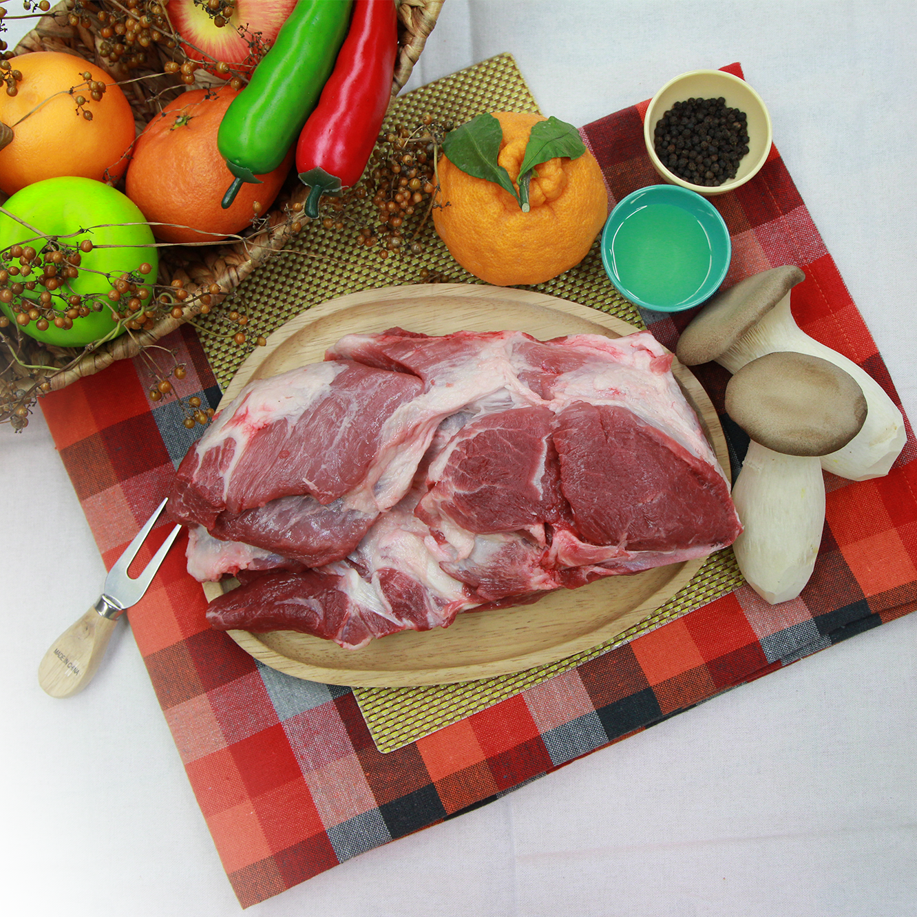 [제주직송] 도니조아 제주흑돼지 앞다리살 1kg : 제주도니조아