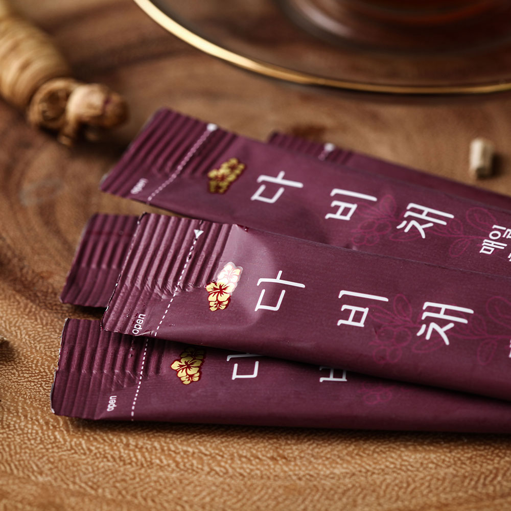 [쇼핑백] 다비채 스틱 선물패키지 30P /디카페인 매일활기차 : 다비채 DAVICHE