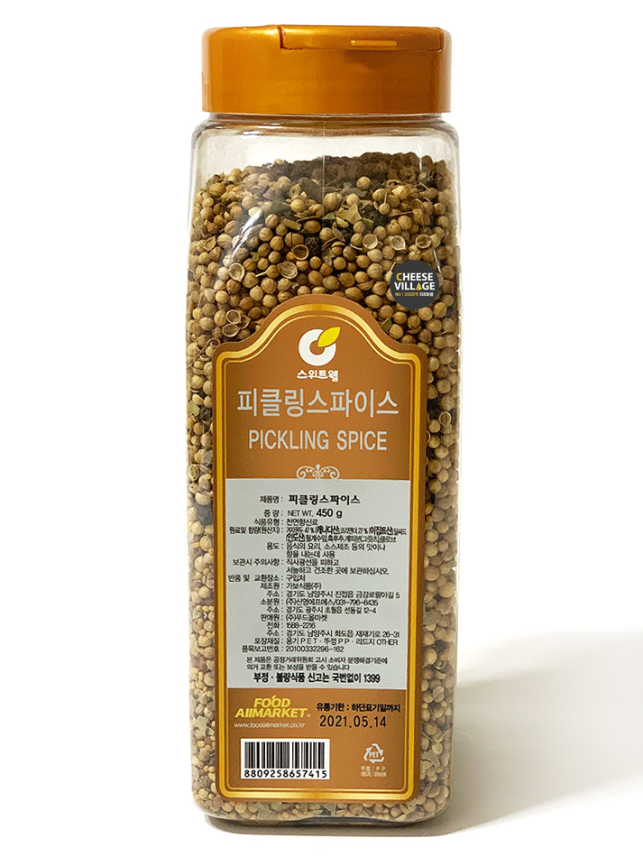 치즈마을 피클링스파이스 신영 450g 업소용 : 치즈마을