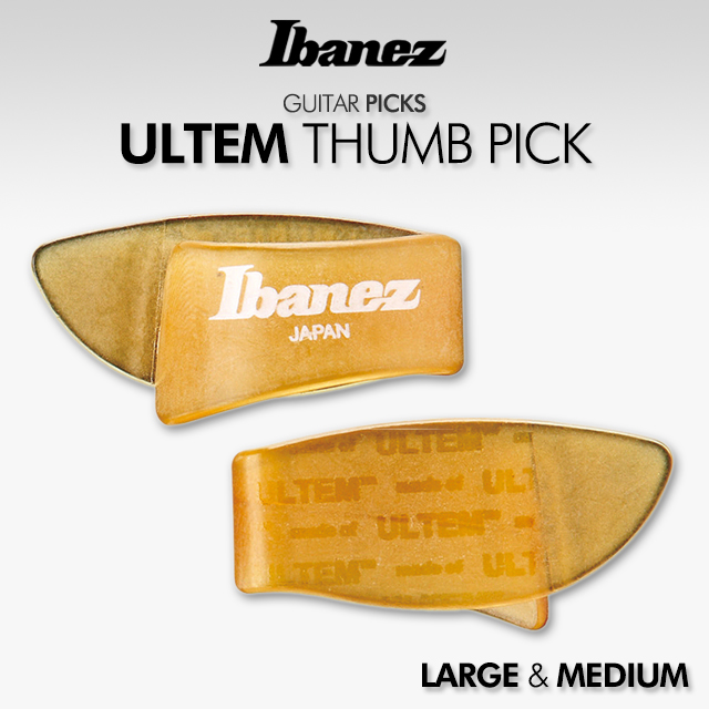 [정품] IBANEZ ULTEM THUMB PICK / 아이바네즈 울텐 썸 피크 / 엄지 : 삼광악기