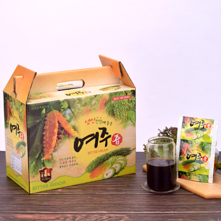 국산 여주즙 여주진액 100포 : 대원건강푸드