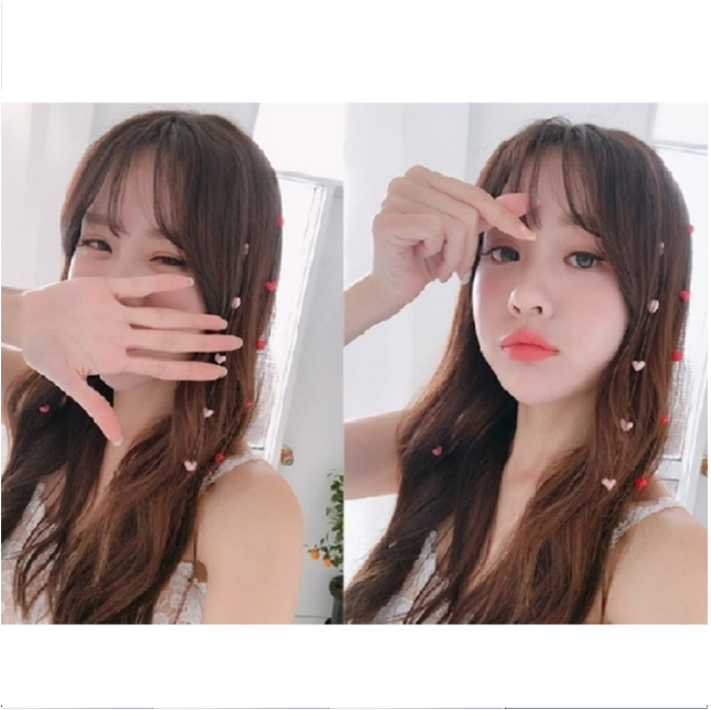 땋기붙임머리 머리카락 인조 머리끈 아이 장신구 가발 포인트 꽃 헤어피스 : 별모아닷컴
