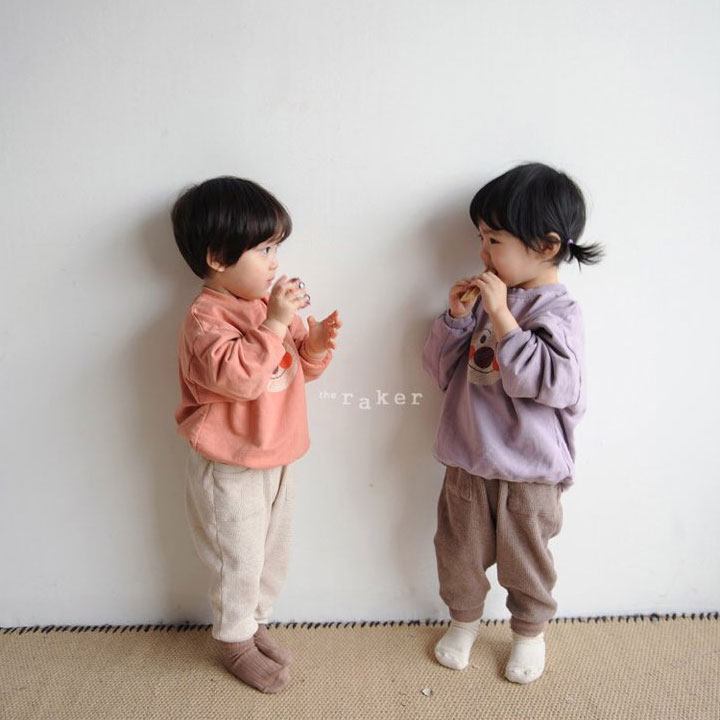 호빵맨 티셔츠(보라) : 아이러브몽-엔젤몽