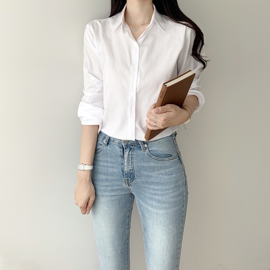 [기획] 가을 런던 베이직 카라셔츠 8color : 더마르