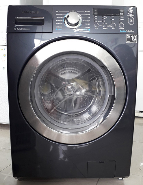 중고세탁기/ 삼성 버블샷 애드워시14KG (건조8KG)/ WD14F5K5ASG : 중고가전모아스페셜