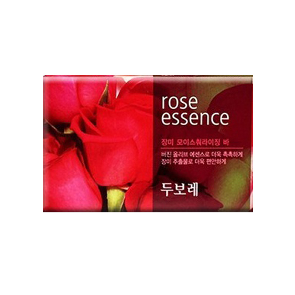 아모레 두보레 장미 비누 100g x 4입/유통기한 2021년 11월까지/케이스 습기 먹음 : 생필품충전소