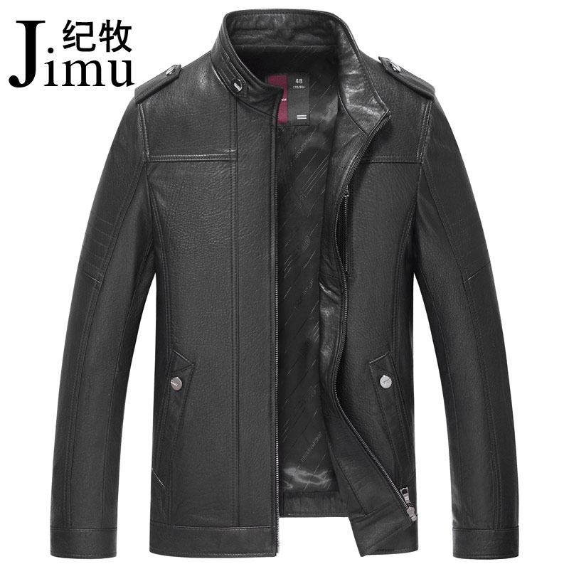 Z375626 남자양가죽자켓 100%리얼가죽자켓 2019 autumn Haining leather leather men's motorcycle leather jacket sheep : 원더몰m - 네이버쇼핑