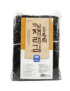 완도김 생김 김밥김 파래김 재래김 돌김 청태 100장 : 팜투마이테이블