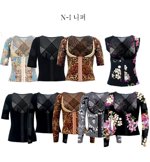 아로마라이프 여성기능성 보정속옷 N-i니퍼 신개념 구부정한자세를바르게 반팔 바른자세 : 카라샵