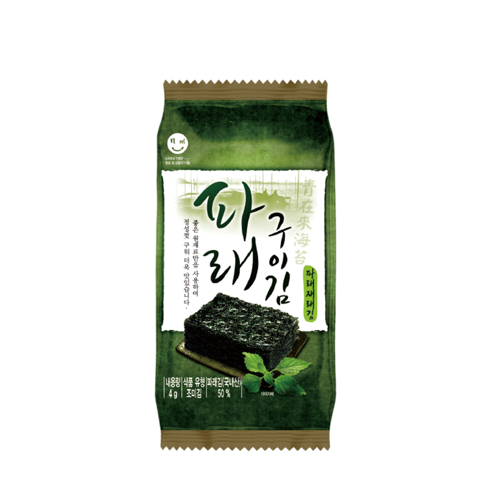 파래구이김 도시락김 4g : 제이케이푸드몰