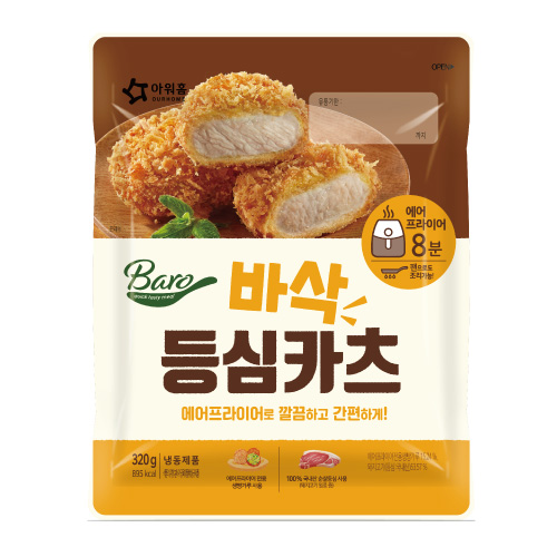 아워홈 에어프라이어 바삭 등심카츠 320g : 파밍몰