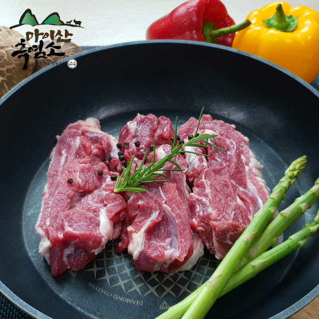 국산 흑염소고기 목살정육 1Kg (뼈없는 정육) /생고기/마이산 흑염소 : 마이산 흑염소