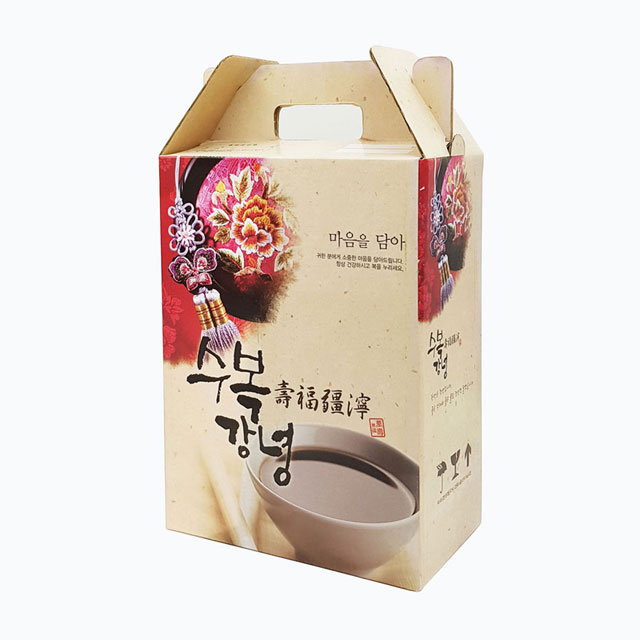 한약박스 수복강녕 중 한약상자 한중 4장 : 메디캡