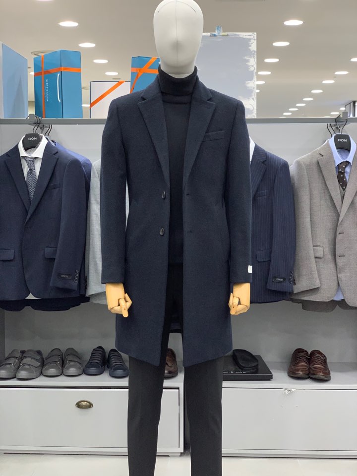 BON F/W 캐시미어 혼방 기본 체스터 코트 BN7WHA265 : 모다 천안아산 본