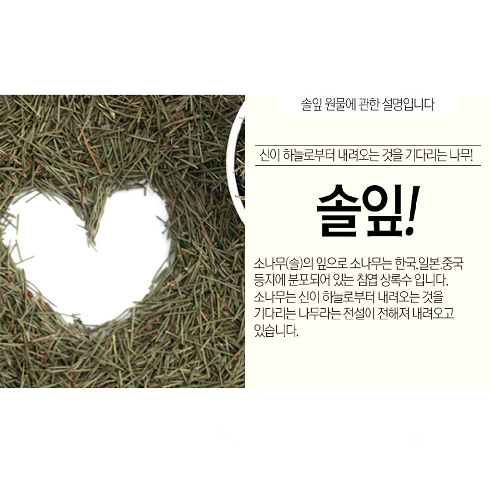 솔잎청 솔잎 진액 농축액 솔잎엑기스 차 900ml 솔잎 쥬스 주스 재료 : 인차