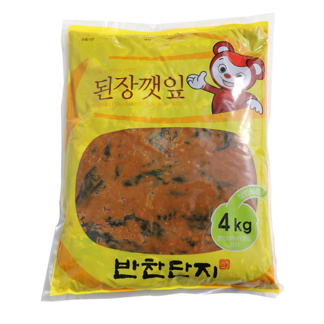 [반찬단지] 된장깻잎 4kg : 식탁나라 수저공주