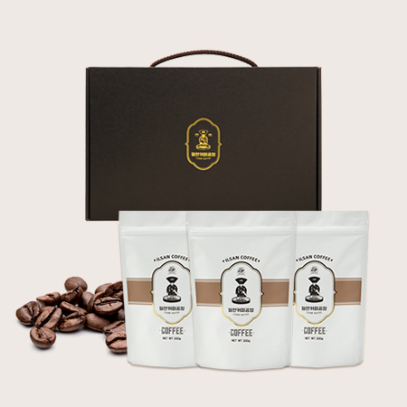 원두커피 선물세트 (200g x 3개) 당일로스팅 : 일산커피공장