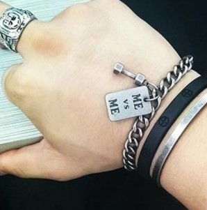 남자팔찌 써지컬 ME AND ME BRACELET (미엔미 팔찌) : JXYEUTH