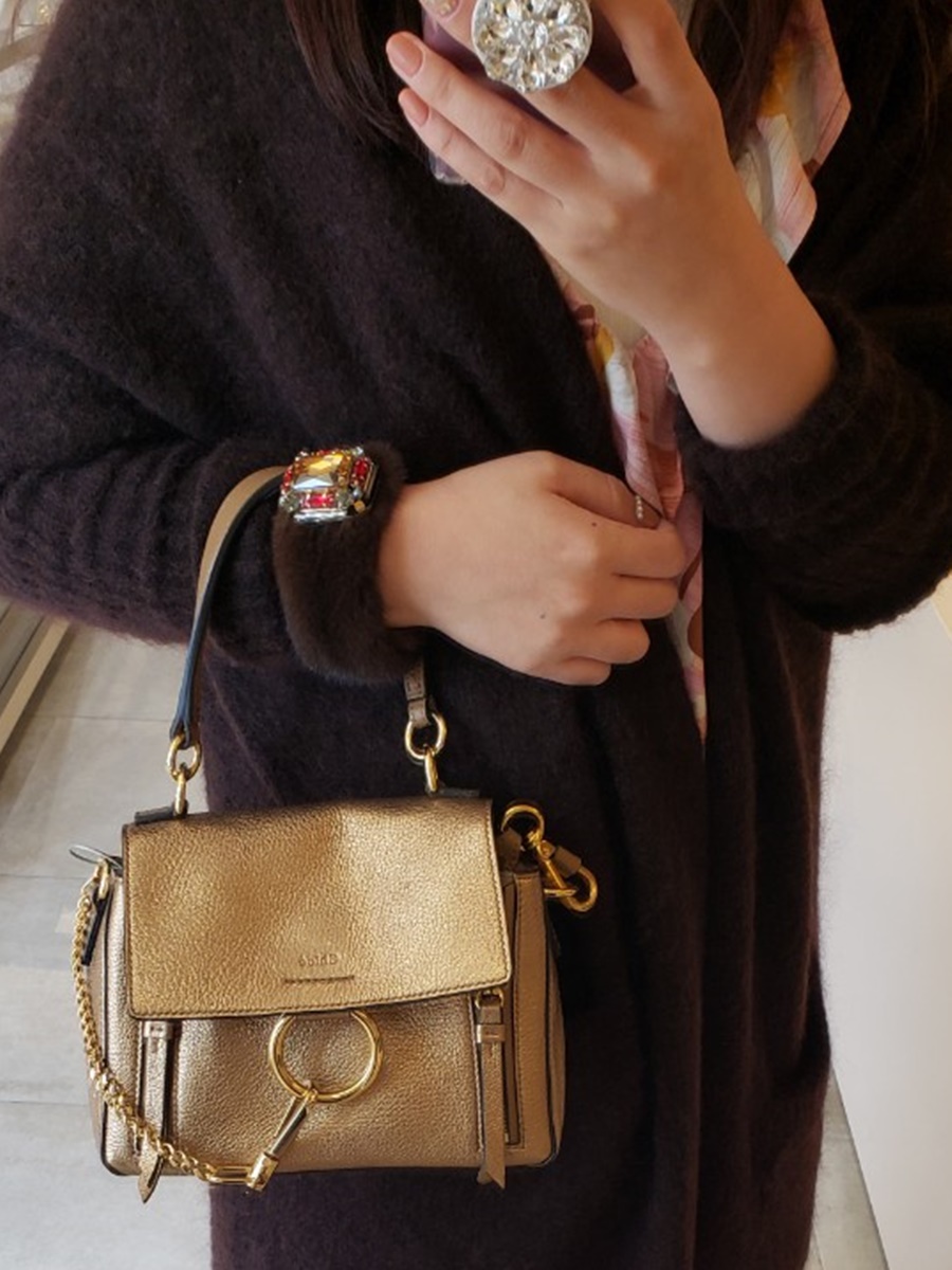 끌로에 골드 페이데이 투웨이 토트백 / Chloe Faye Day Tote Bag in Gold : 럭셔리런던