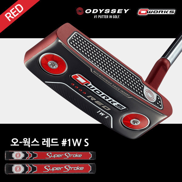 한국캘러웨이골프 정품 2018 오웍스 레드 O-WORKS RED  1WS 퍼터 : 빅골프
