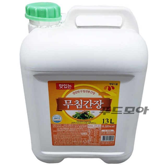 매일 무침간장 13Kg / 깔끔한 무침전용 간장 매일식품 : 푸드모아