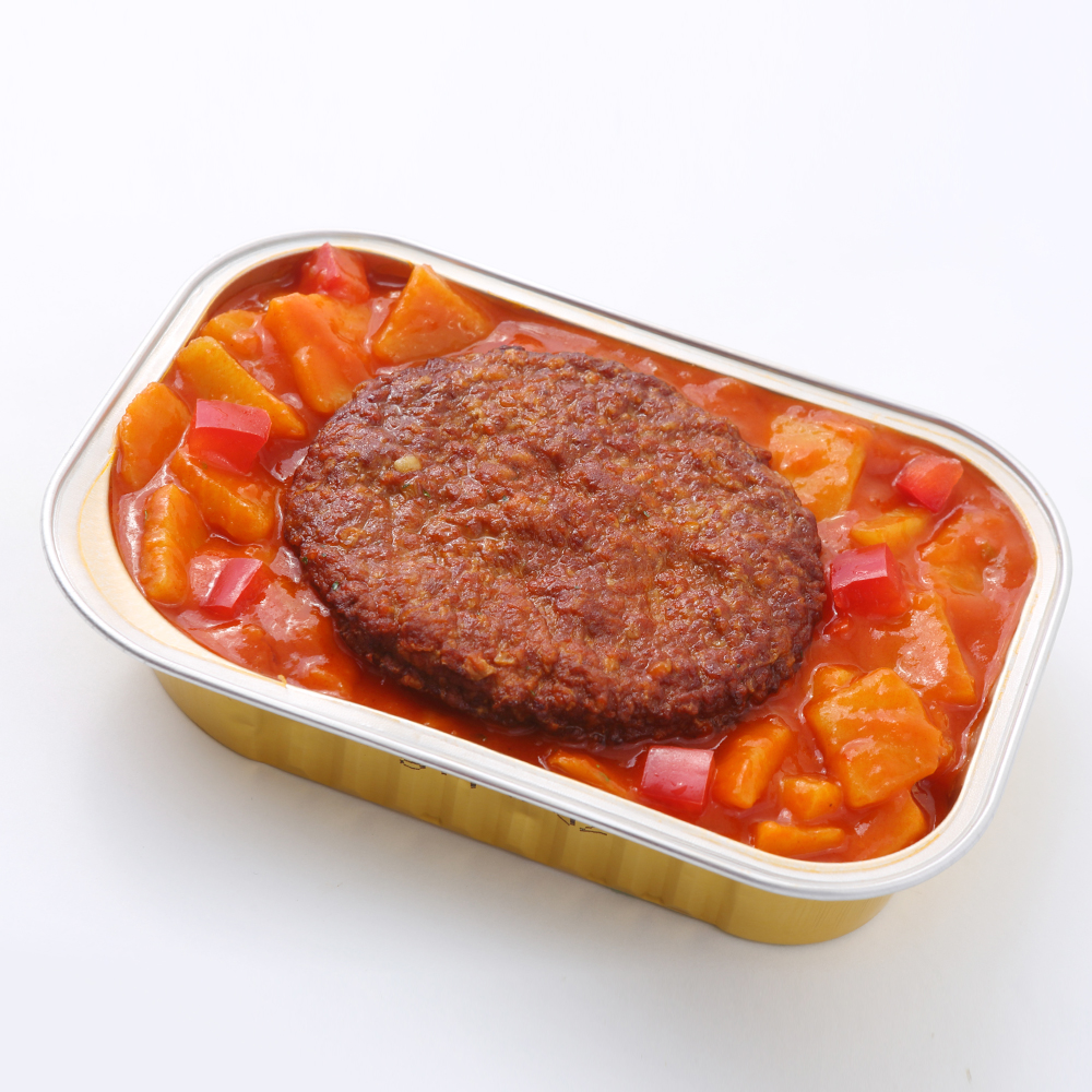 햄버거스테이크&토마토소스 : 비상식량할인마트