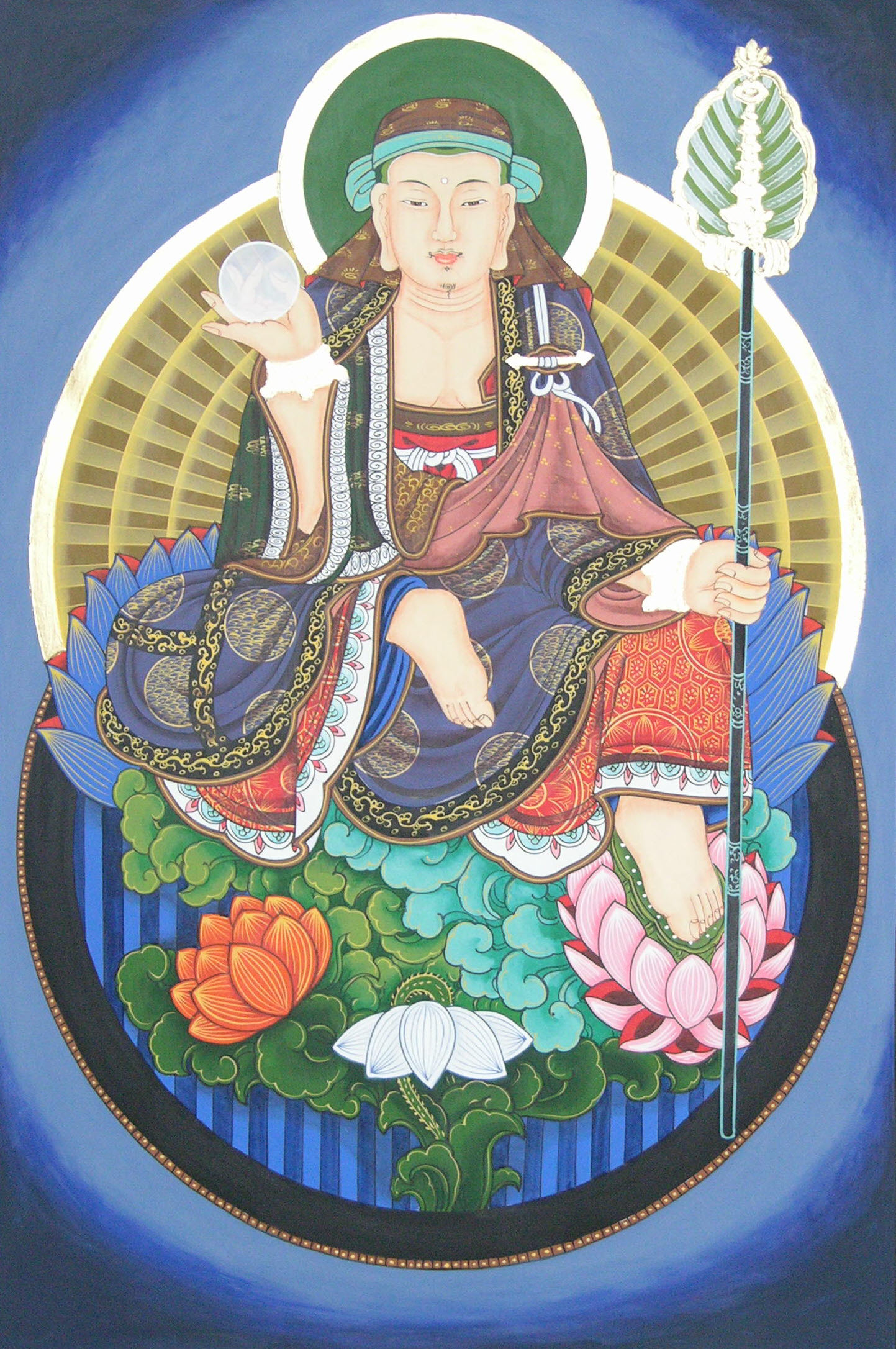 탱화,불화 - 지장탱화 : 염주이야기
