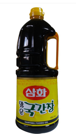 삼화 맑은 국 간장 1.8L : 우선유통