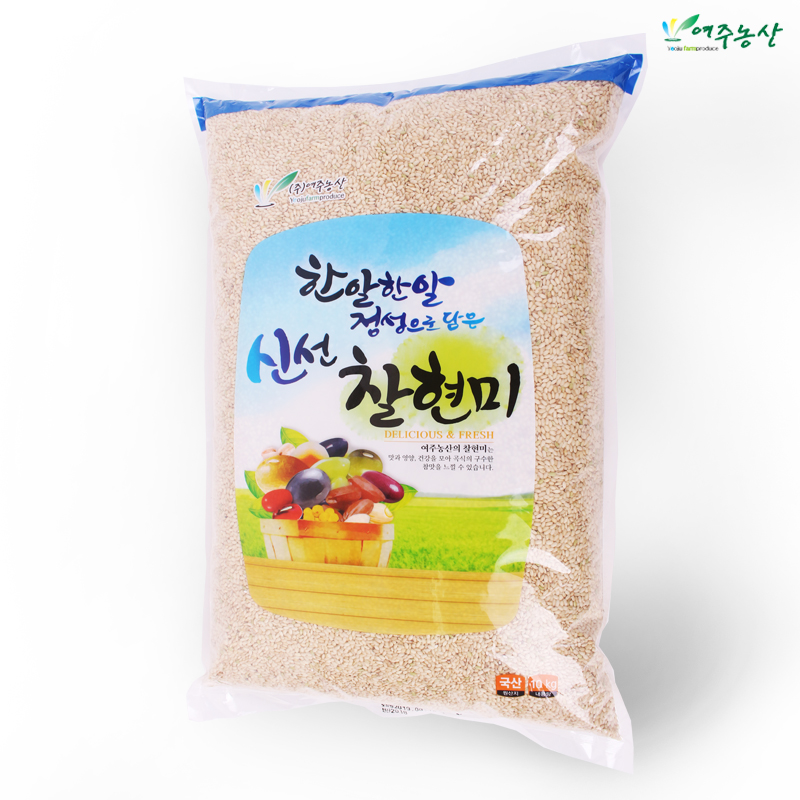 (주)여주농산 신선 찰현미 10kg : 주식회사 여주농산