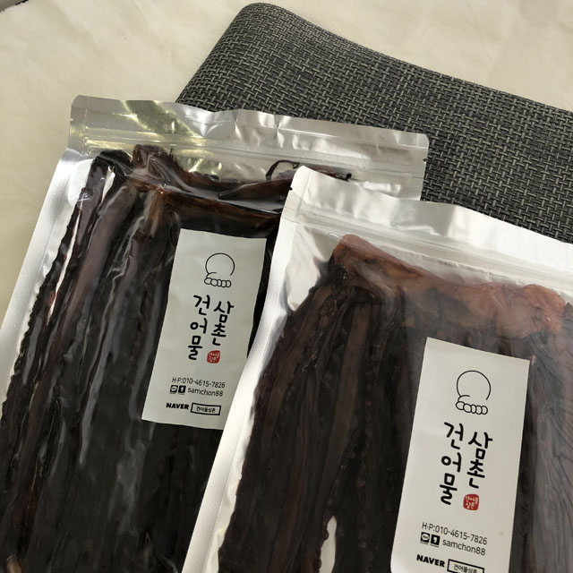 왕발 망족 오다리 문어발 오징어 마른안주 맥주 : 건어물삼촌