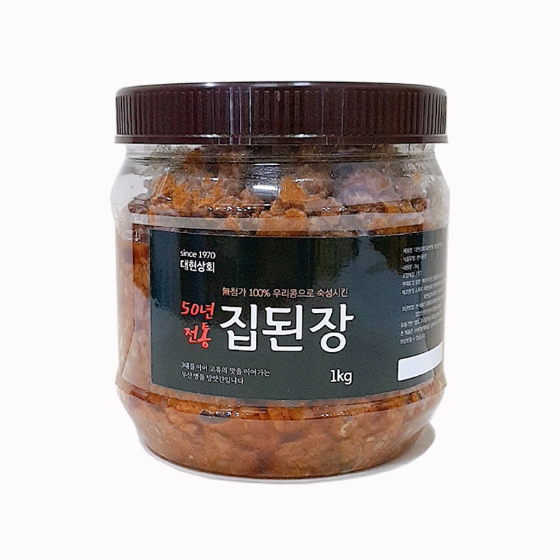 50년전통 재래식 국산 집된장 1kg / 전통고추장 1kg / 조선간장 / 대현상회 방앗간 : 대현상회 방앗간