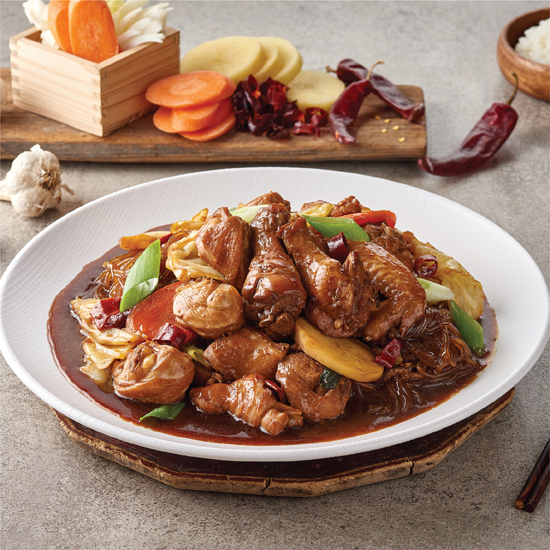 경북 안동 무항생제 안동찜닭 1kg 2kg (오리지널, 치즈) : 하늘맛