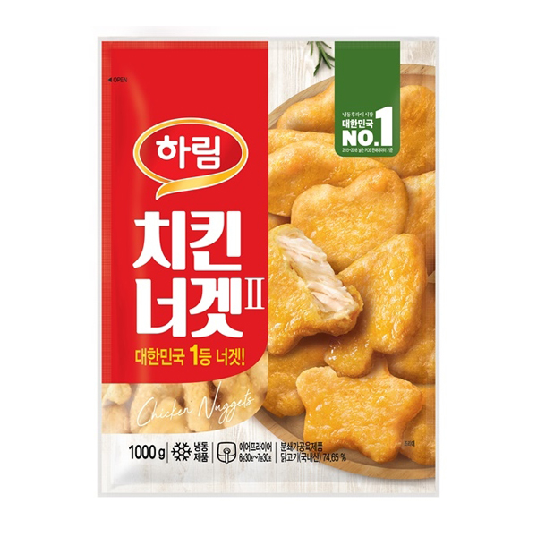 하림 치킨너겟 1kg : 야미몰