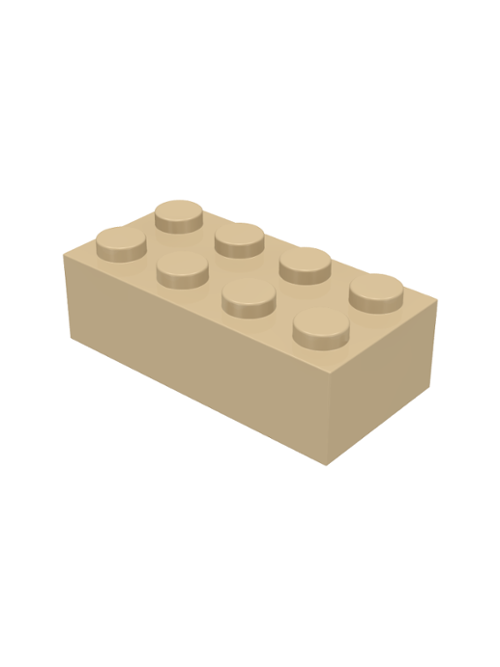 [레고부품] 3001 / Tan Brick 2 x 4 : 브릭던전