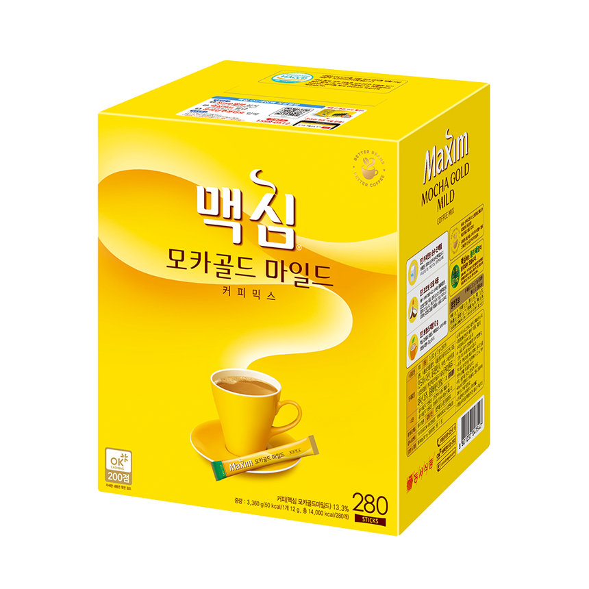 동서식품 맥심 모카골드 마일드 커피믹스 280T : Teaman