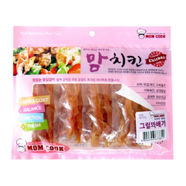 맘쿡 애견 대용량 맘치킨 맘오리 그릴꽈배기 300g 저렴한간식 : 주식회사 와와펫