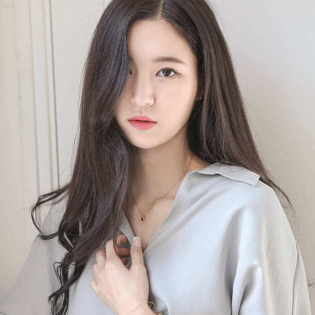 제이로렌 92N0694 1월탄생석 물방울 가넷 실버목걸이 : 제이로렌
