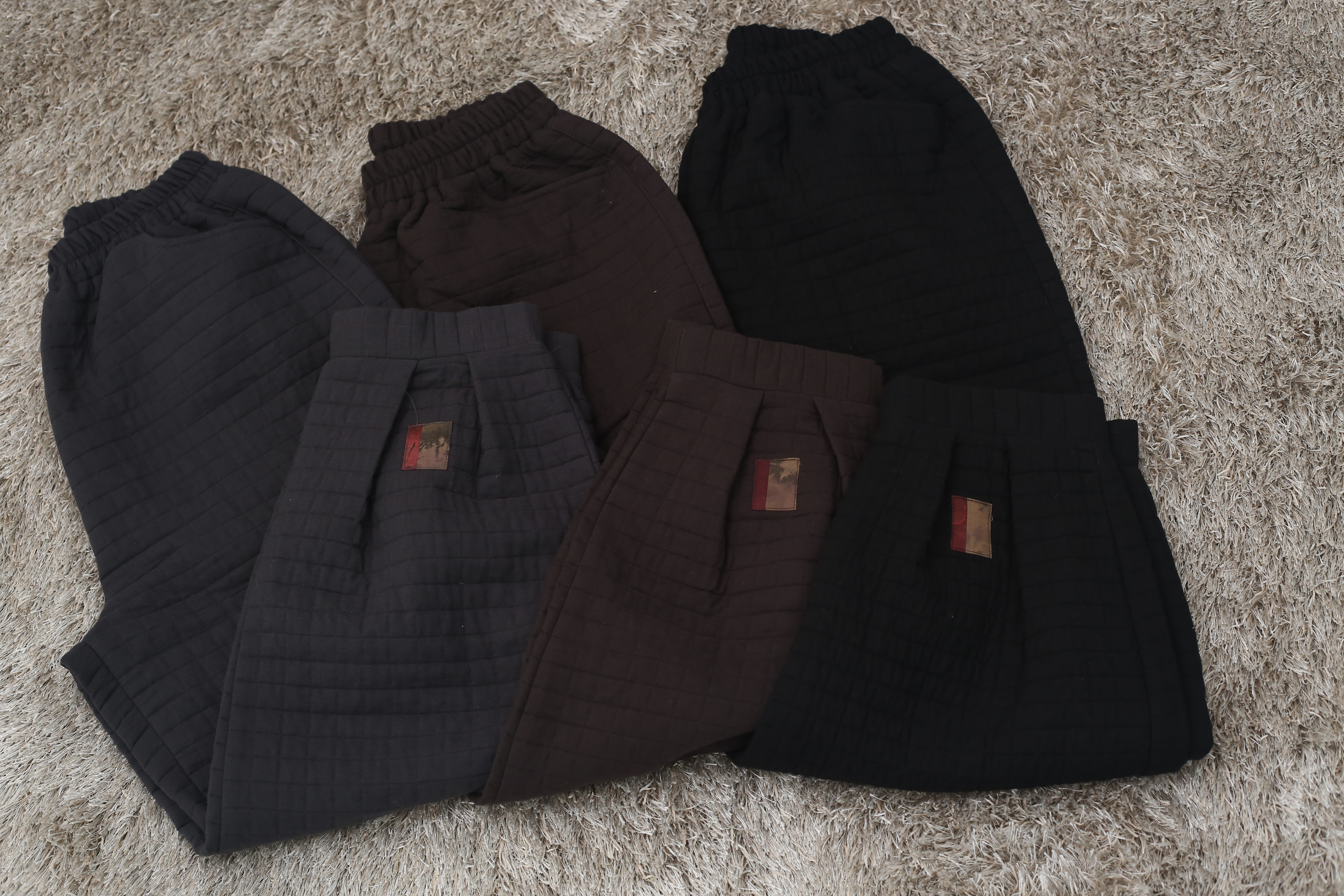 사각엠보 여성생활한복바지 여자 개량한복 절복 법복 워싱바지 지누시 고무줄옷 색상3가지 : 고소은 우리옷