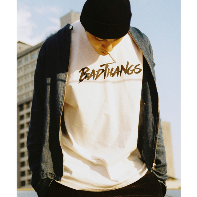 [BADTHANGS] Basic Logo Long Sleeve T-Shirt  [WHITE] : 리짓군즈
