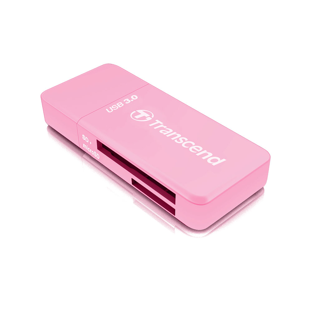 트랜센드 RDF5 USB3.0 메모리카드 리더기/microSD SD카드 겸용 : 칩스앤테크