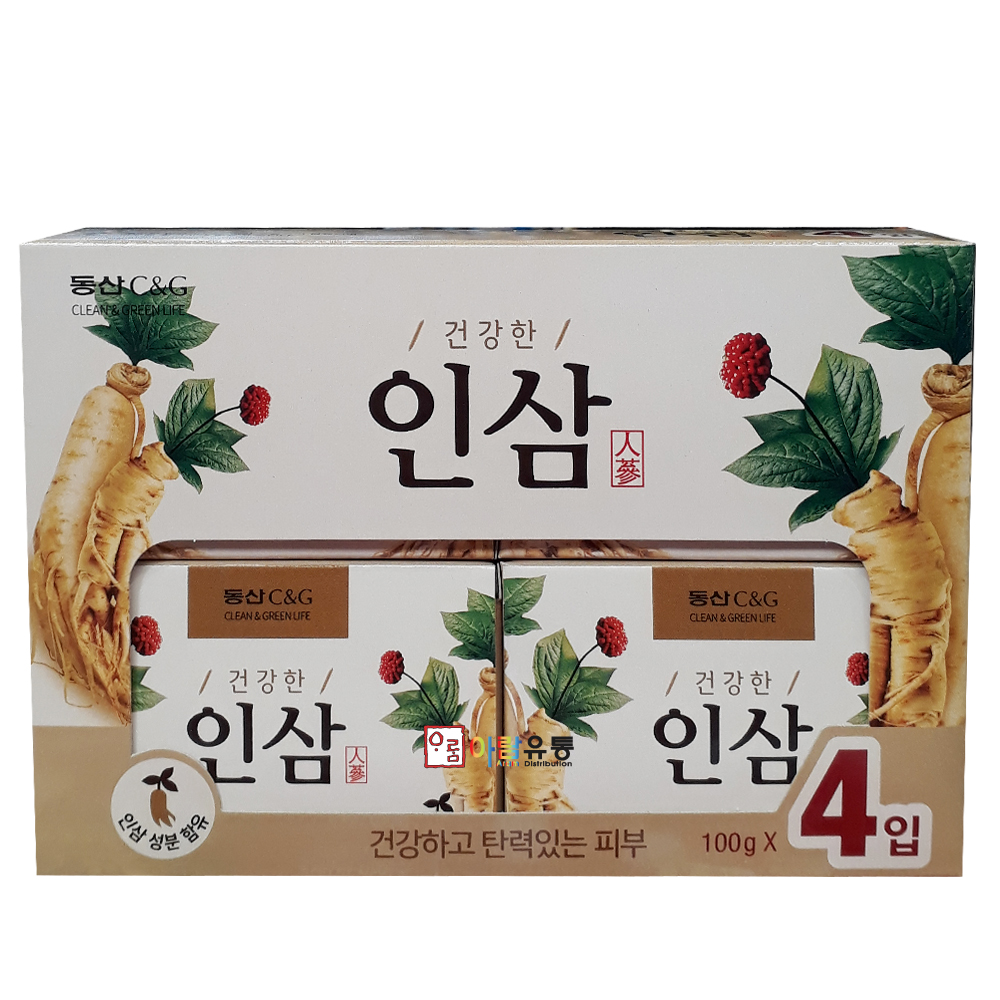 크리오디엔에스/인삼비누 100g x 4개 : 아람유통