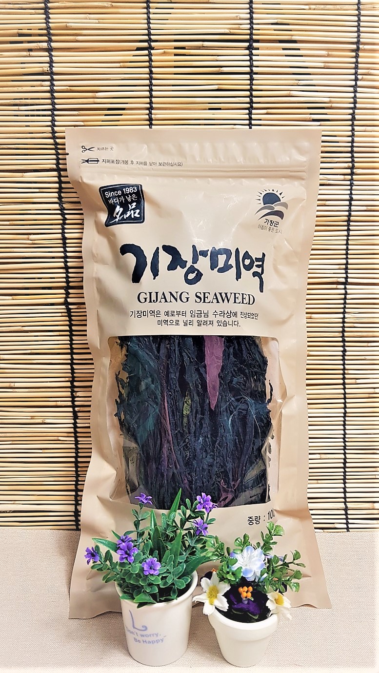 명품 기장미역[100g] 건어물도매 부산특산품 진한 국물 - 명절선물세트도 있습니다 : 해그린푸드  -김의한수-